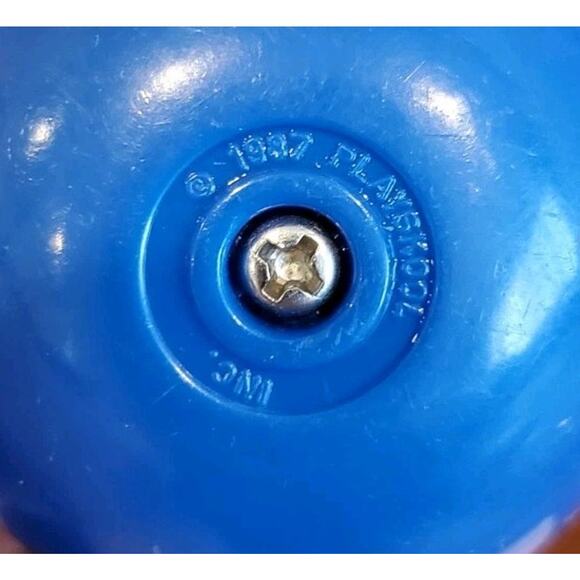 2.5 Inch 1987 Playskool Weebles Wobbles Pilot Parachuter Skydiver Plastic Figure - Picture 7 of 9